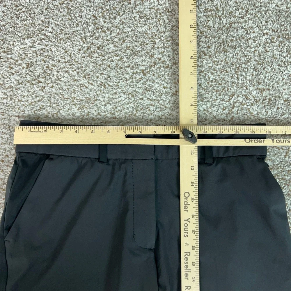 Nike Pants Womens Large Black Comfort Dri-FIT Golf Tapered Stretch Trousers Logo